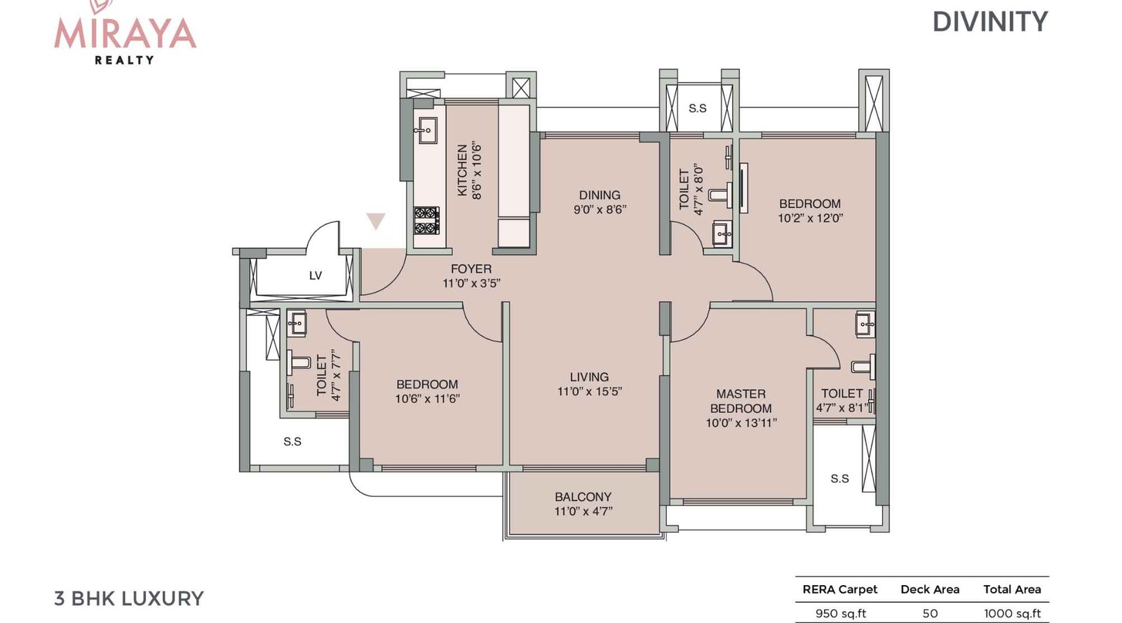 Miraya-Divine-floor-plan-3-bhk-950-sq.ft